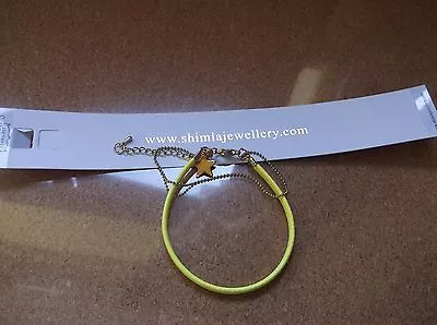 £2.50 • Buy Brand>new>genuine>shimla>bright>yellow>double>strained>and>star>charm>bracelet